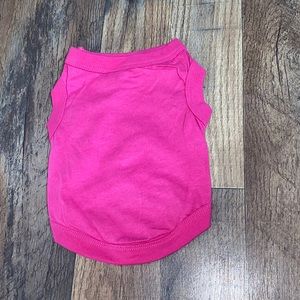 Barking Basics! Pink Brand New Dog T-shirt Multiple Sizes
